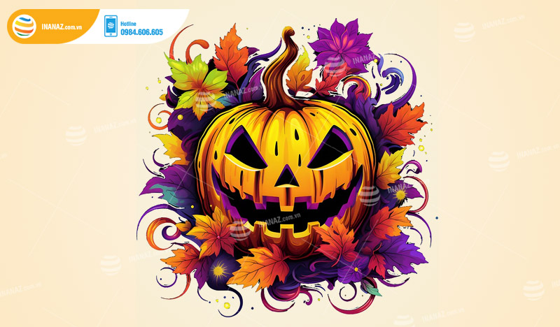 Mẫu sticker Halloween đẹp ấn tượng