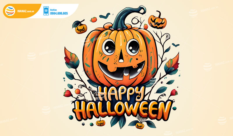 Mẫu sticker Halloween đẹp ấn tượng