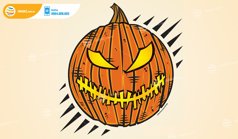 Mẫu sticker Halloween đẹp ấn tượng