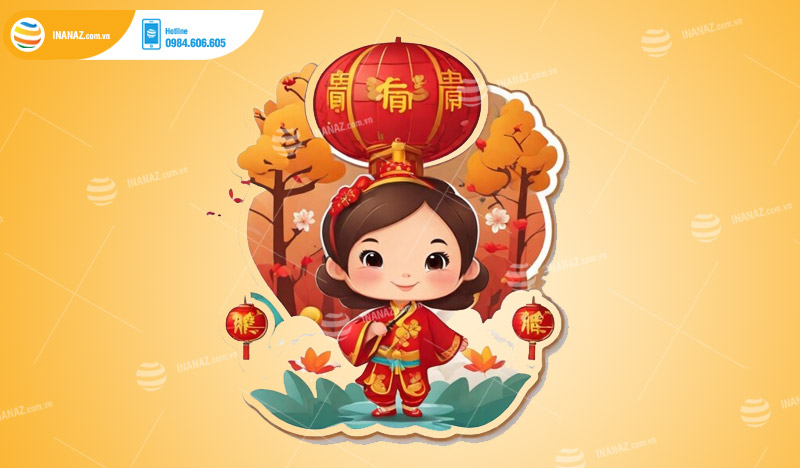 Mẫu sticker Tết đẹp