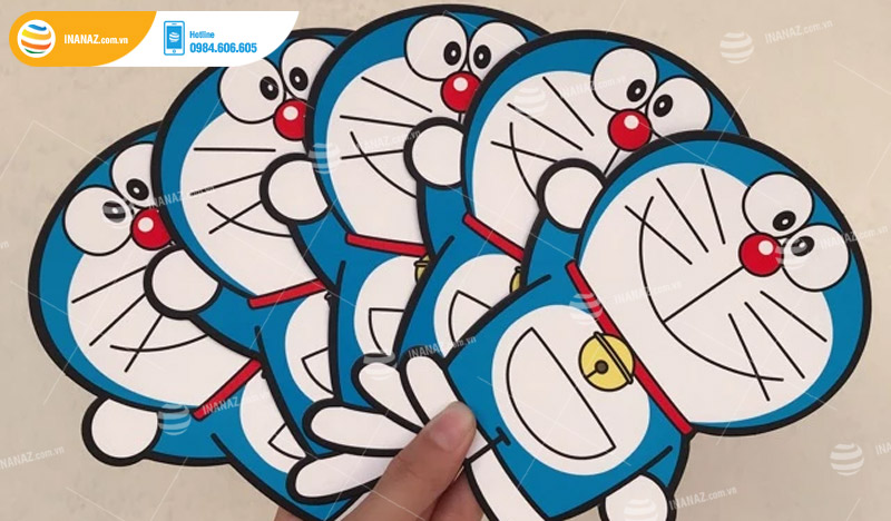 Kích thước bao lì xì Doraemon thông dụng