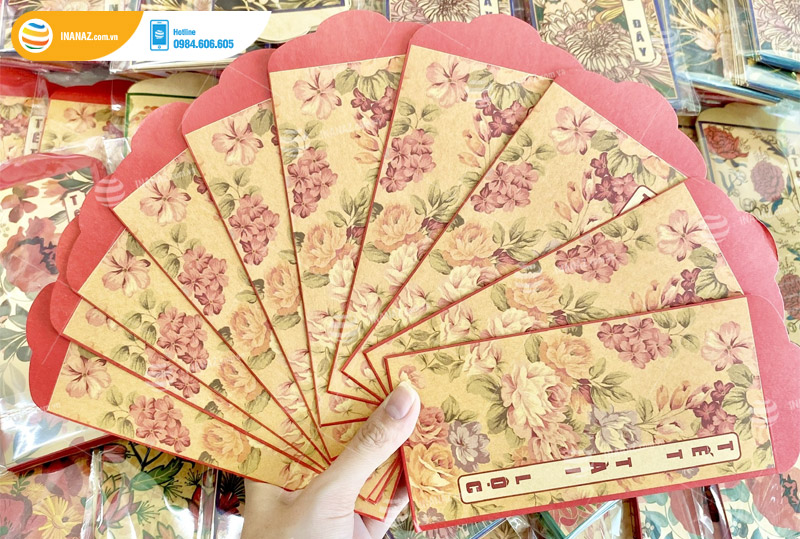 Mẫu bao lì xì vintage