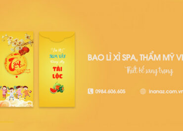 Top 12+ mẫu bao lì xì spa, thẩm mỹ viện thiết kế hot trend