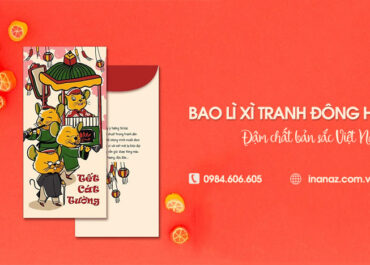 Top 11+ mẫu bao lì xì tranh Đông Hồ tinh hoa văn hóa Việt