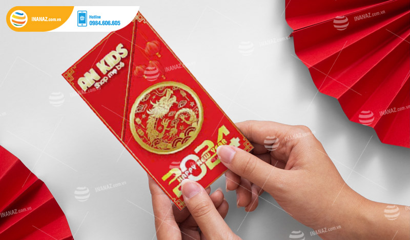 Mẫu bao lì xì shop thời trang