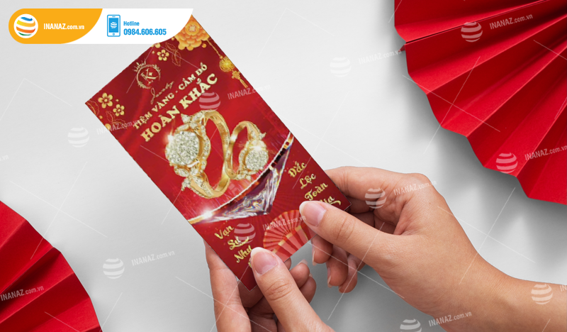 Mẫu bao lì xì tiệm vàng width=