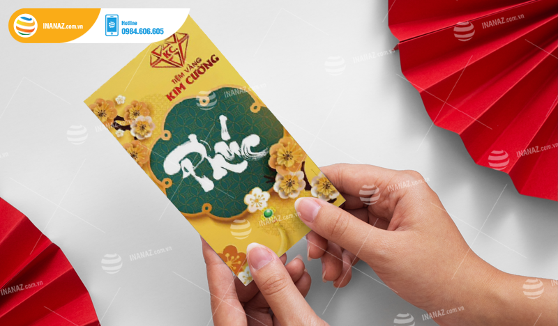 Mẫu bao lì xì tiệm vàng width=