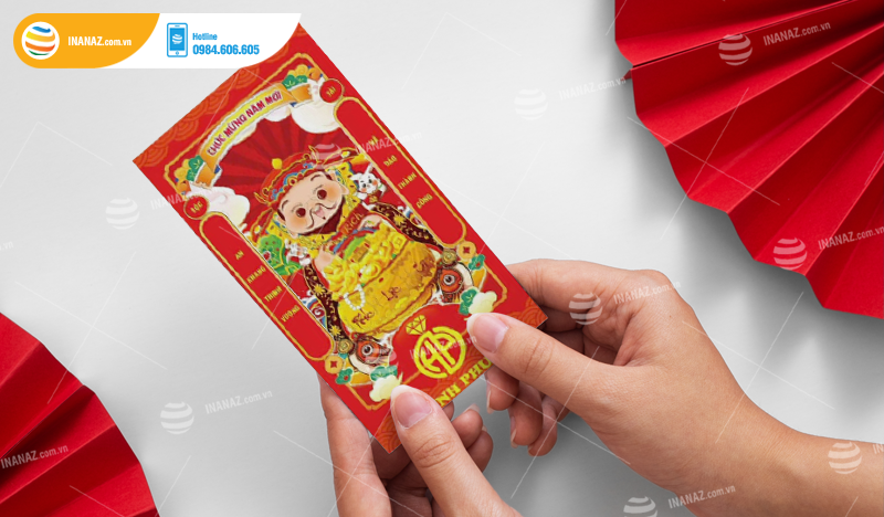 Mẫu bao lì xì tiệm vàng width=