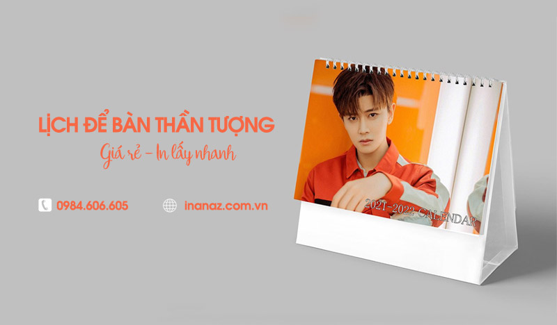 In lịch để bàn thần tượng, Idol tại Hà Nội, 1 cuốn cũng in