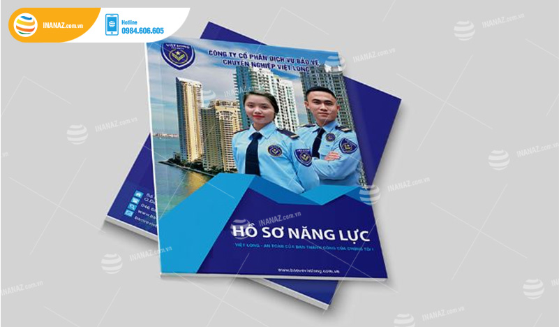 Thiết kế mẫu profile hồ sơ năng lực công ty bảo vệ cần chuẩn bị gì?