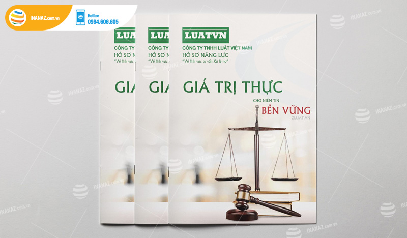 Mẫu hồ sơ năng lực công ty Luật chuyên nghiệp