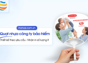 Top 10+ mẫu quạt nhựa quảng cáo công ty bảo hiểm đẹp
