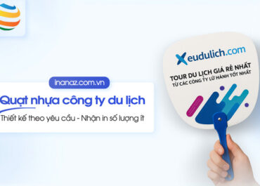 Top 11+ mẫu quạt nhựa quảng cáo công ty du lịch ấn tượng