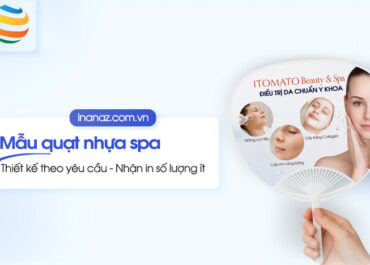 Top 10+ mẫu quạt nhựa quảng cáo spa, tiệm nail, salon, mi