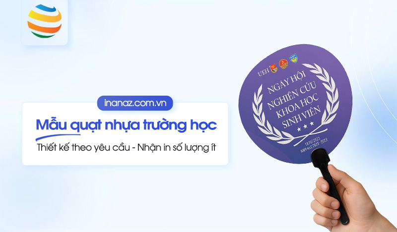 Top 11+ mẫu in quạt nhựa trường học đẹp chuyên nghiệp