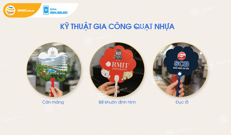 Kỹ thuật gia công hoàn thiện quạt nhựa