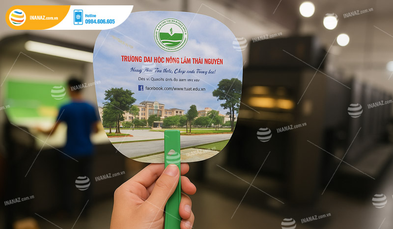 Mẫu quạt nhựa hình oval