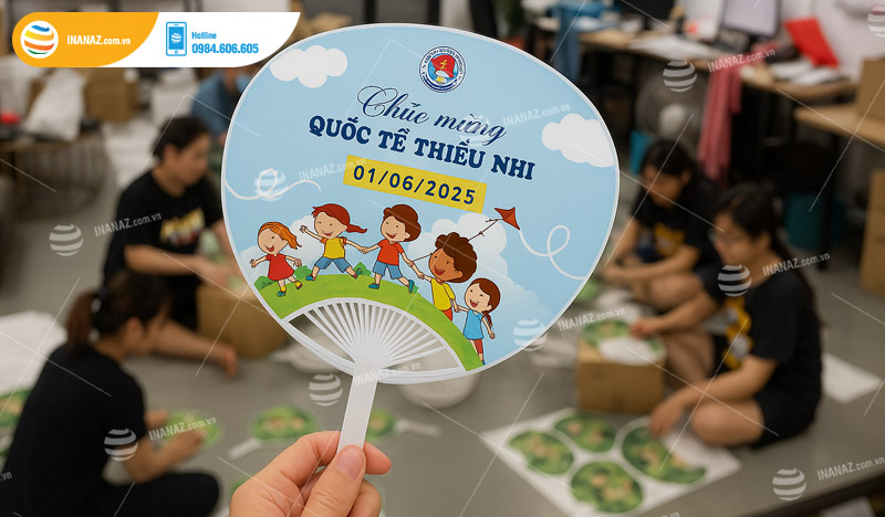 Mẫu quạt nhựa quảng cáo bệnh viện