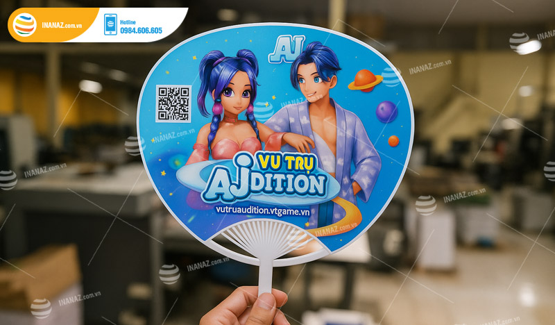 Quạt nhựa quảng cáo game có ý nghĩa gì?
