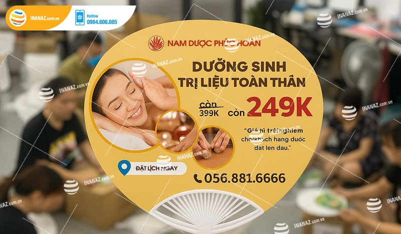 Quạt nhựa quảng cáo phù hợp với những spa và dịch vụ làm đẹp nào?