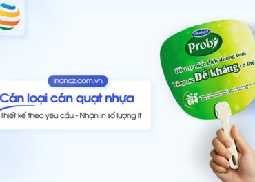 Các loại cán quạt nhựa quảng cáo phổ biến hiện nay
