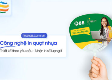 Công nghệ in quạt nhựa quảng cáo chất lượng cao, sắc nét