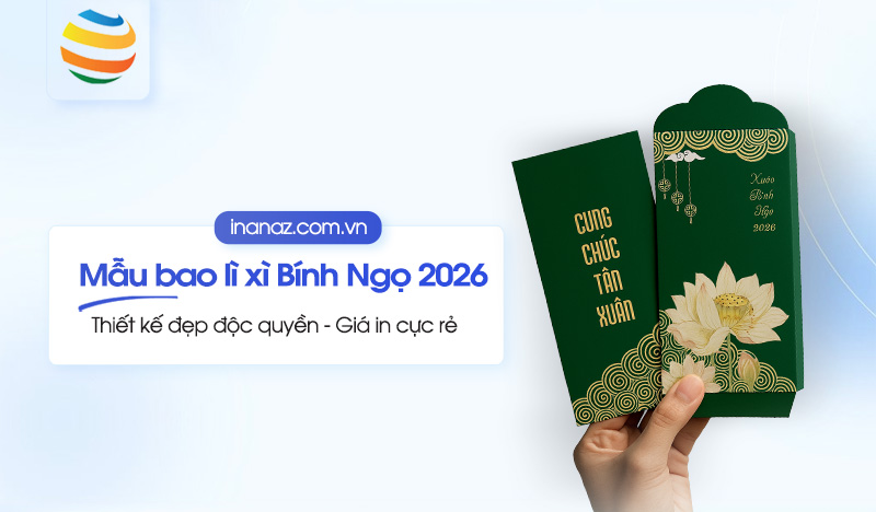 Bộ sưu tập mẫu bao lì xì Tết Bính Ngọ 2026 đẹp độc quyền