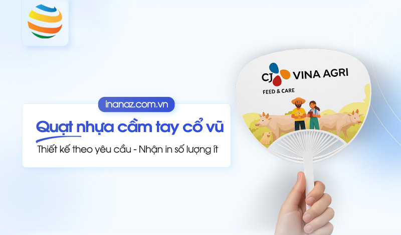Top 20+ mẫu quạt nhựa cầm tay cổ vũ độc đáo, HOT trend