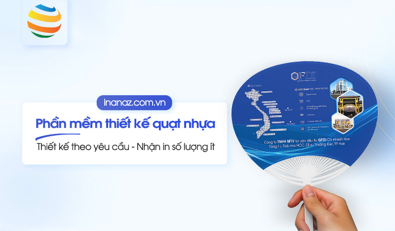 Top 5 phần mềm thiết kế quạt nhựa quảng cáo phổ biến