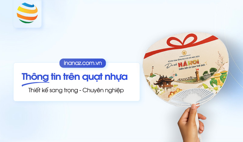 Tìm hiểu những thông tin trên quạt nhựa cầm tay quảng cáo