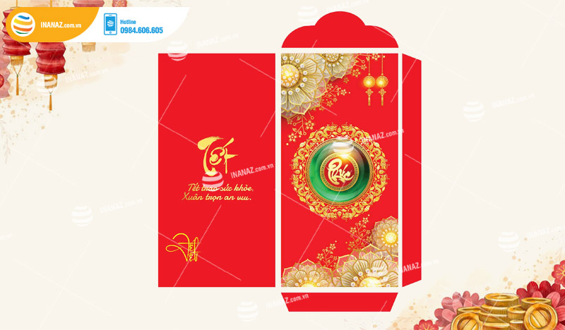 Mẫu bao lì xì Tết Bính Ngọ 2026