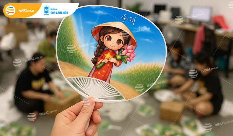 Mẫu quạt nhựa cầm tay cổ vũ trở thành "vũ khí truyền thông" rẻ mà hiệu quả